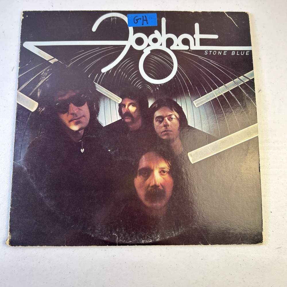 FOGHAT Stone Blue 1978 Original LP - BRK 6977 VG R35